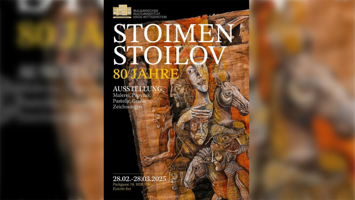 Bulgarian artist Stoimen Stoilov with an exhibition in Vienna