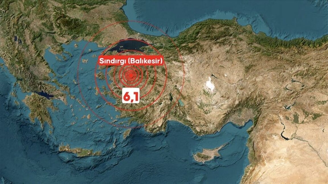 Strong earthquake in western Turkey felt in southern Bulgaria