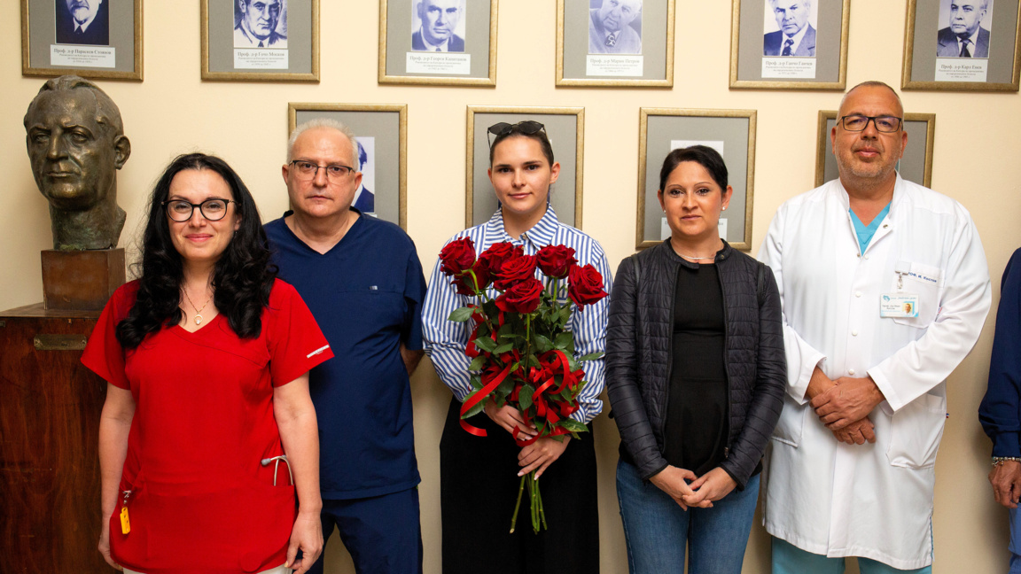 Част от екипа на УМБАЛ "Александровска" и "Майчин дом"