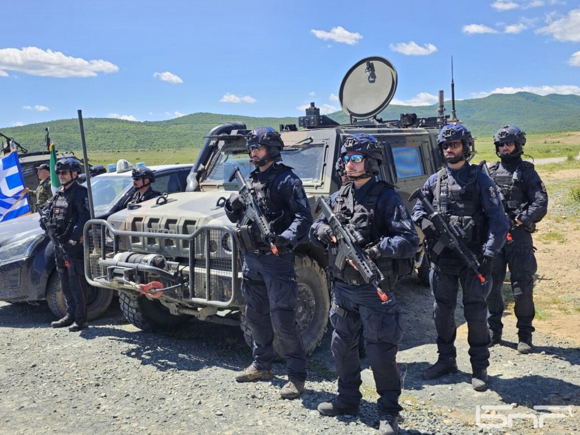Военни полицаи от 9 държави участваха в учение на полигон „Ново село“