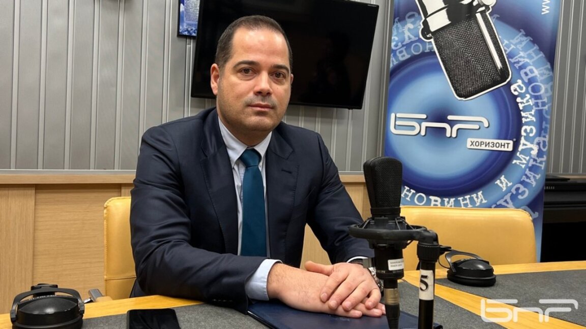 Bulgaria's Minister of Interior Kalin Stoyanov