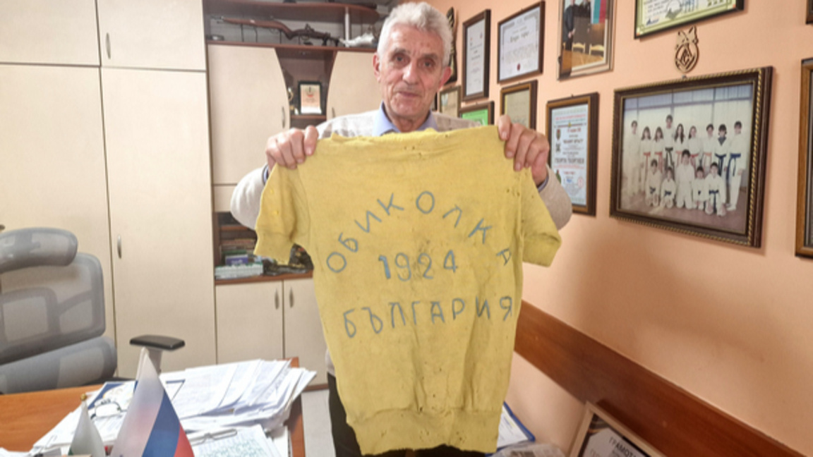 Ветеран пази реликва от първата Обиколка на България по колоездене