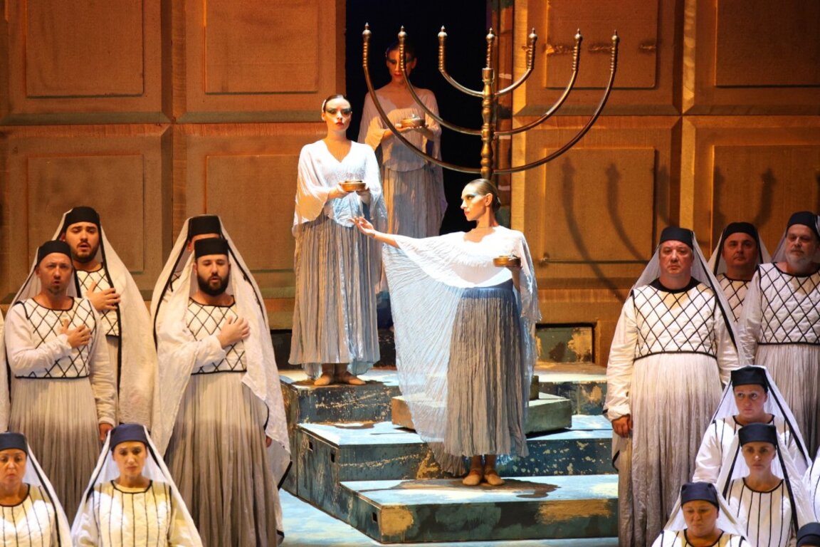 The National Opera and Ballet of North Macedonia presented  "Nabucco" in Sofia