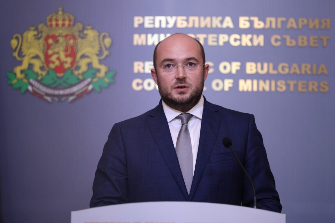 Министърът на правосъдието Георги Георгиев