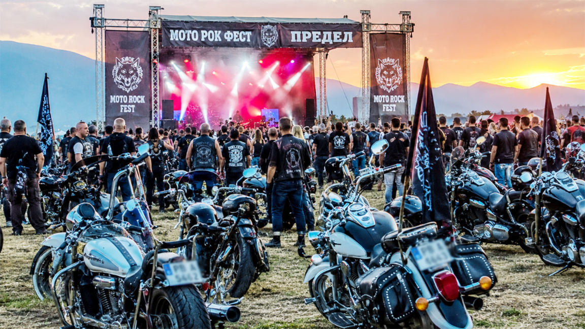 The Predel motorcycle rally brings bikers and rock fans to Razlog
