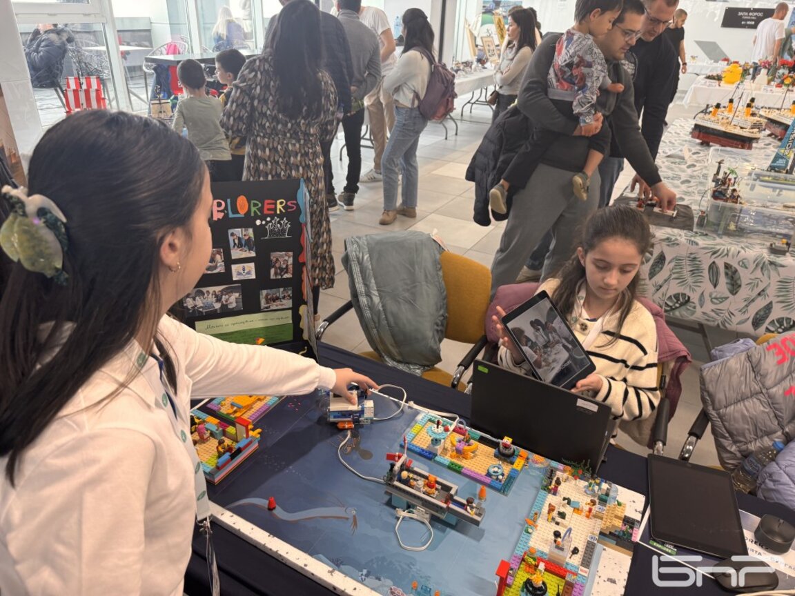 Болница за риби и подводен робот - част от ученическите проекти по роботика