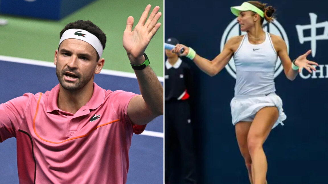 Grigor Dimitrov y Viкtoria Tomova