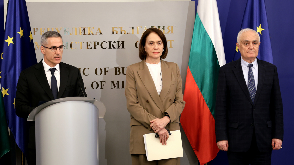 Andrej Gjurow, Nadeschda Nejnski und Atanas Saprjanow
