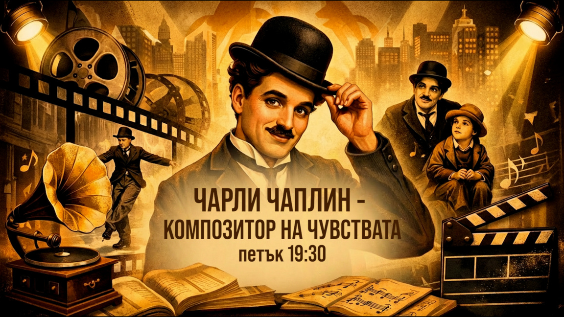 Кинофония: Чарли Чаплин – композитор на чувствата