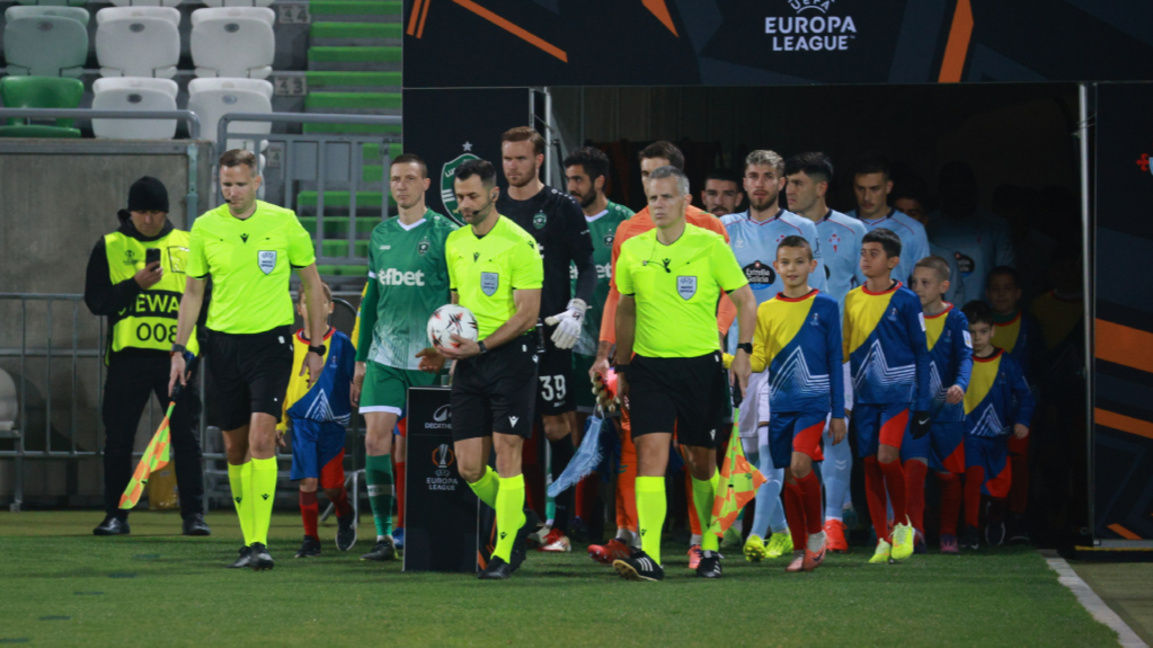 Ludogorets defeats Celta in a Europa League match
