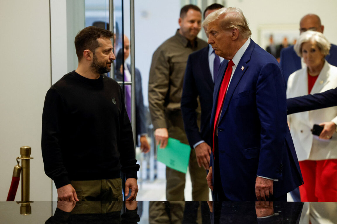 Володимир Зеленски и Доналд Тръмп