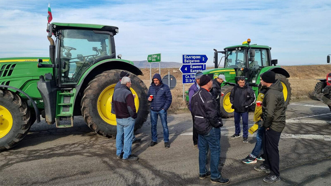 Die Proteste der Landwirte dauern schon dritten Tag an