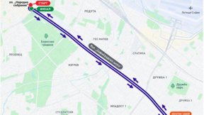 Без коли по "Цариградско шосе" в София от 10 до 12 часа