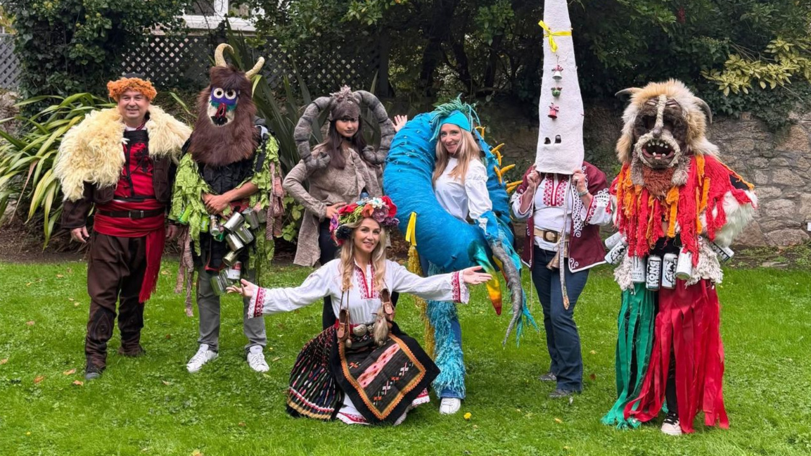 Bulgarian kukeri took part in Dublin’s Culture Night