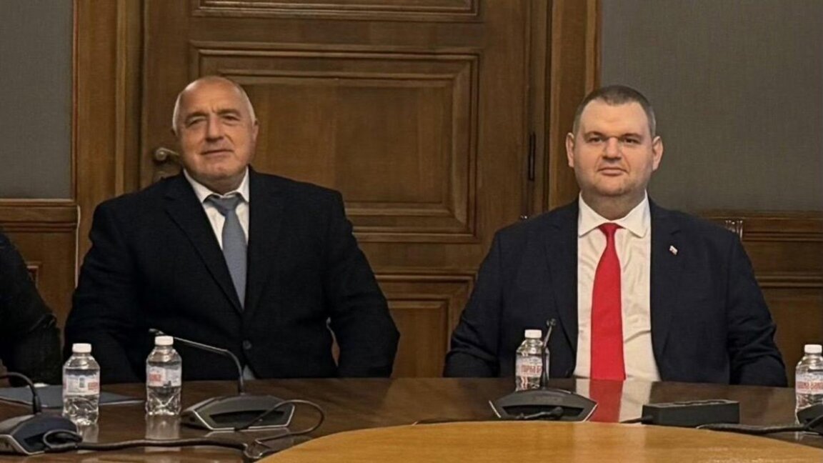 Бойко Борисов и Делян Пеевски