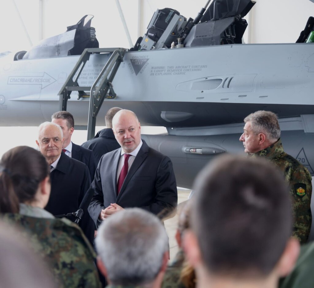 Росен Желязков: F-16 е символ на стратегическото ни партньорство със САЩ