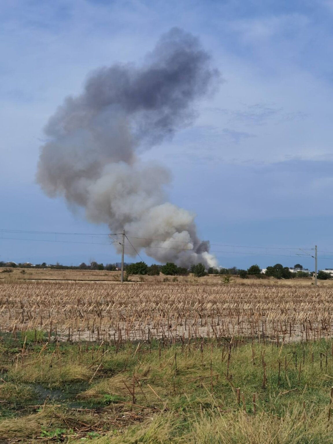 Στρατιωτικό αεροσκάφος συνετρίβη ενώ προετοιμαζόταν για αεροπορική επίδειξη