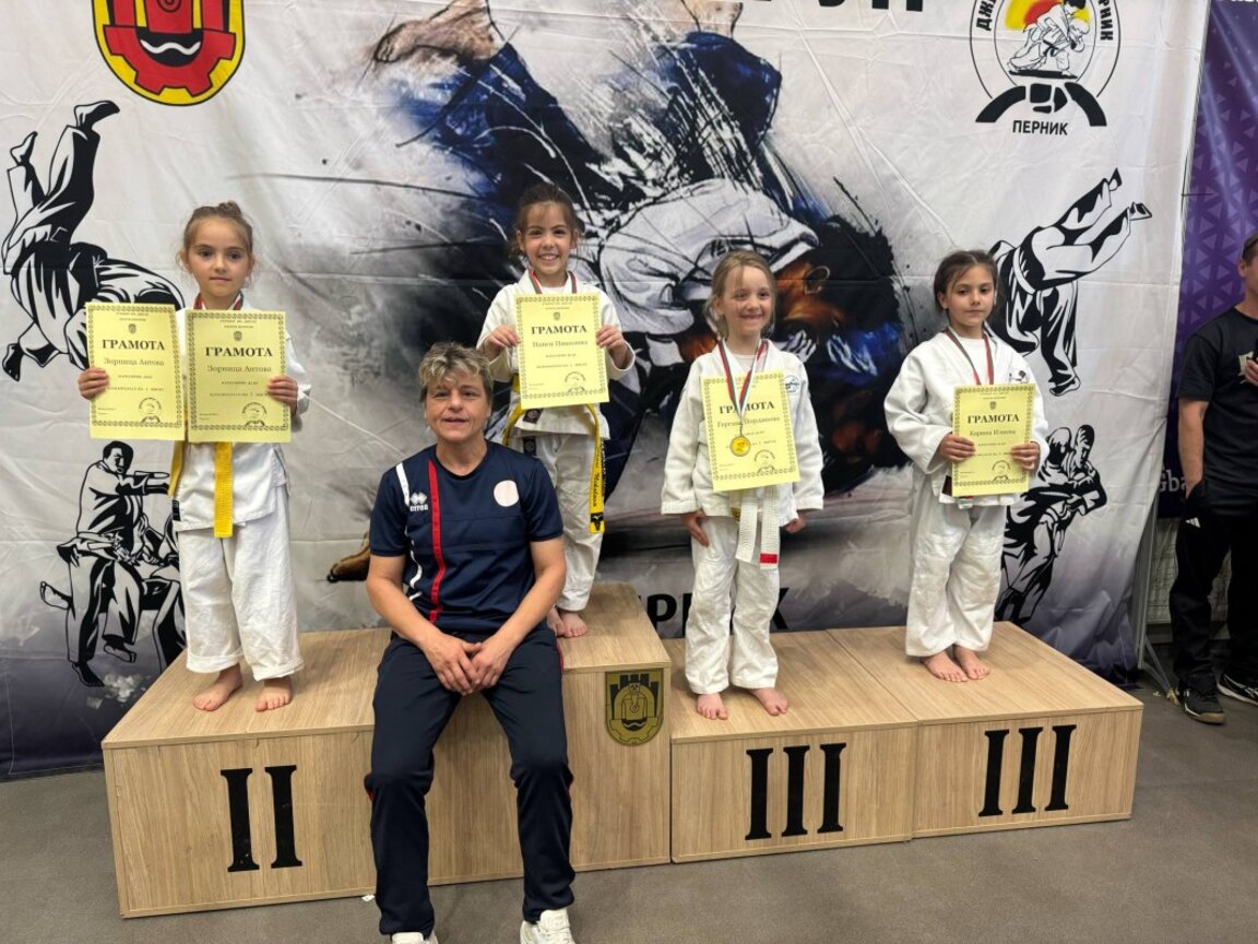 Видинчанка стана първа на международен турнир по джудо