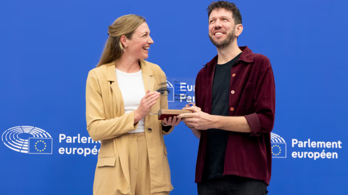 Giacomo Zandonini and Maite Vermeulen