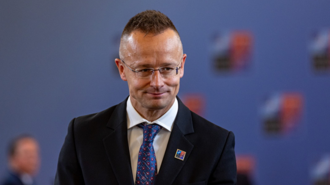 Външният министър на Унгария Петер Сиярто