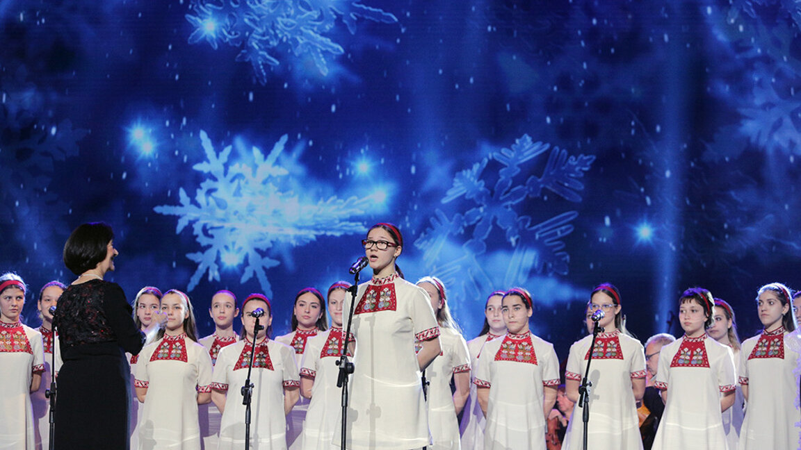 Le chœur des enfants de la Radio présente "Petite chanson d’hiver"...