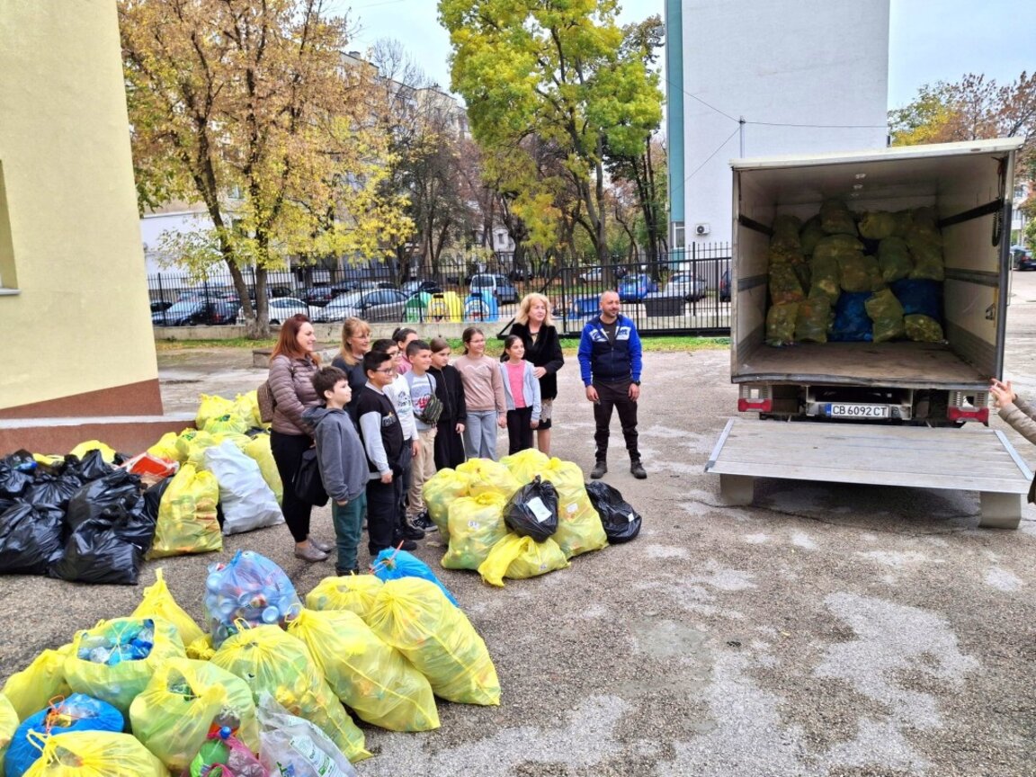 Видински ученици събраха над 2 тона отпадъци за рециклиране