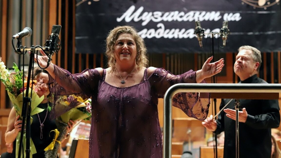 Габриела Георгиева на церемонията "Музикант на годината 2018"