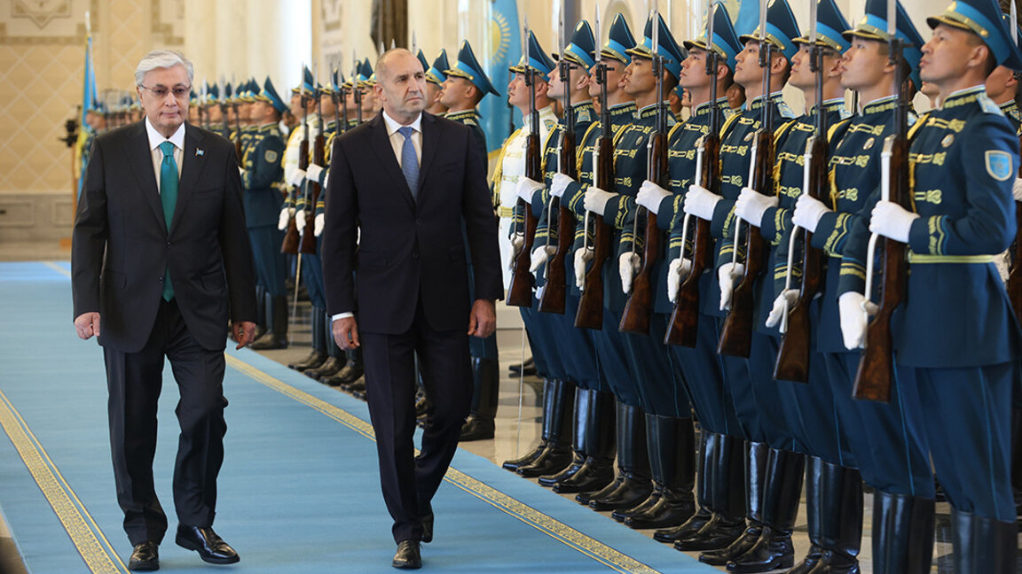 Cumhurbaşkanı Rumen Radev Astana’da
