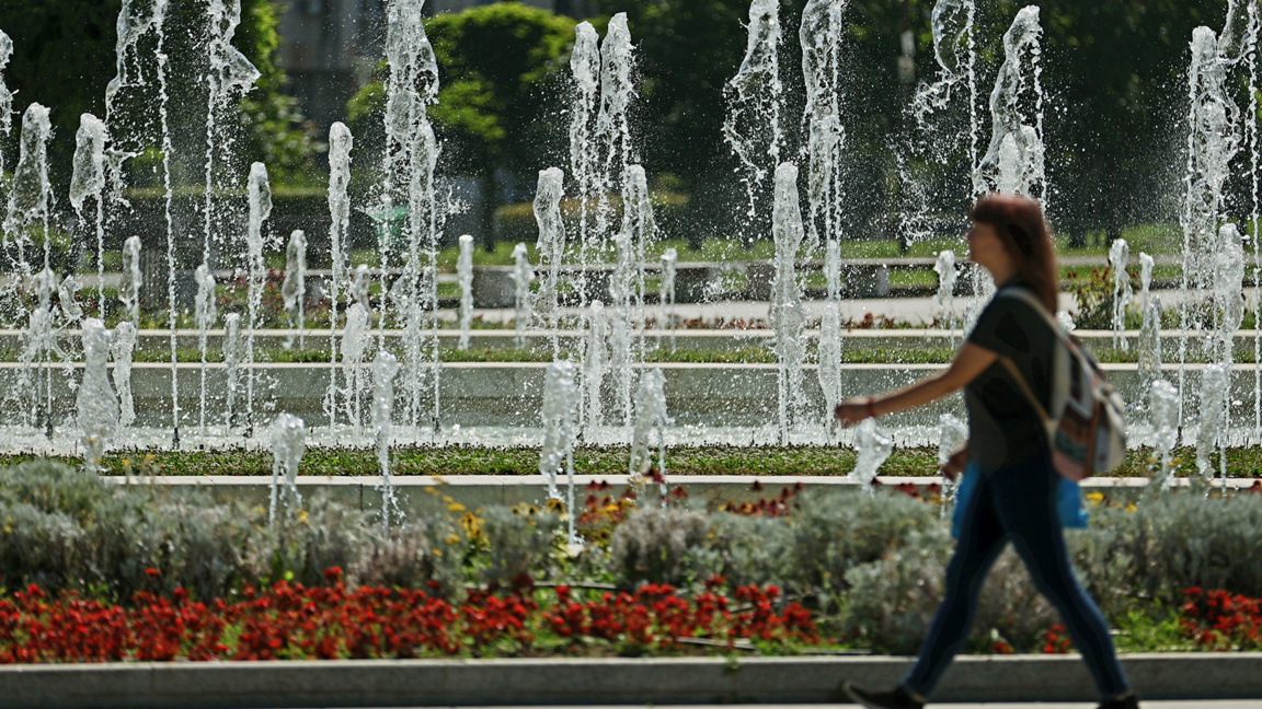 Yellow code for dangerous heat in the entire country