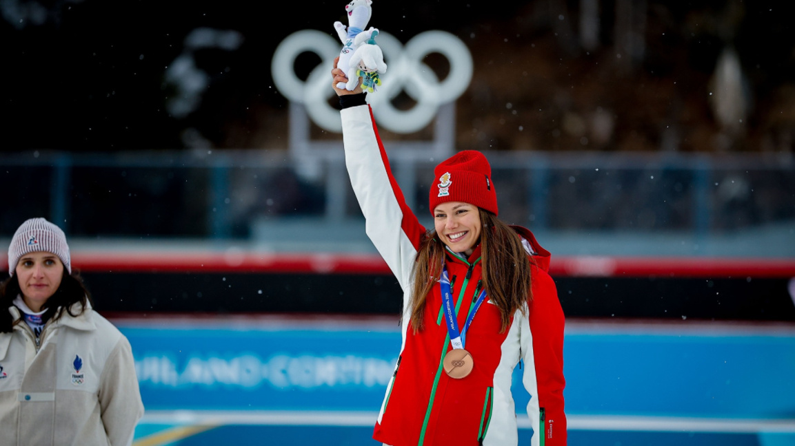Lora Hristova wins Olympic biathlon bronze at Milan–Cortina 2026