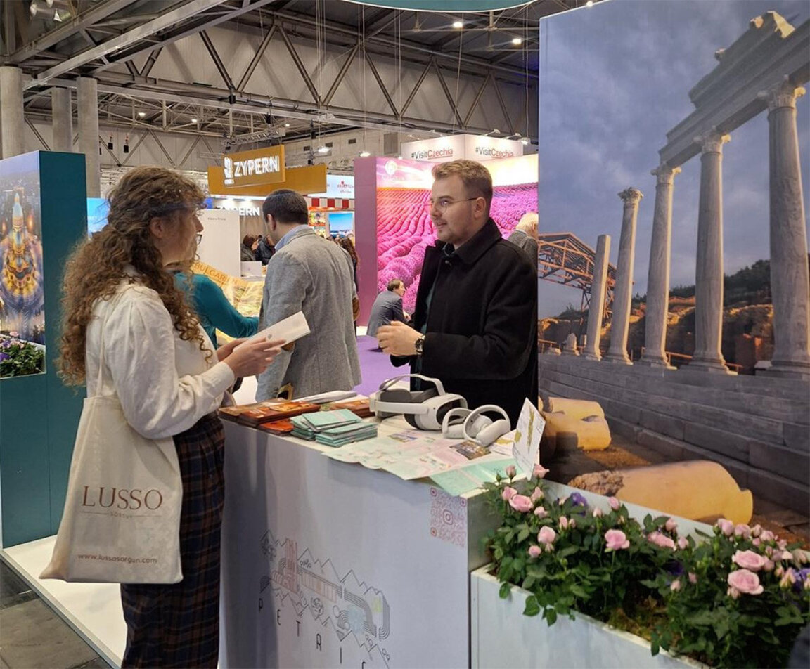 Ancient city Heraclea Sintica presented through 3D glasses at international tourist expos