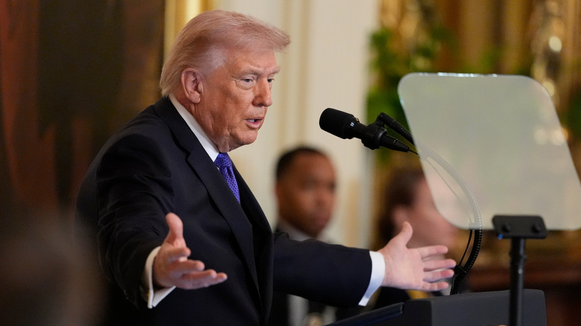 Президентът на САЩ Доналд Тръмп.