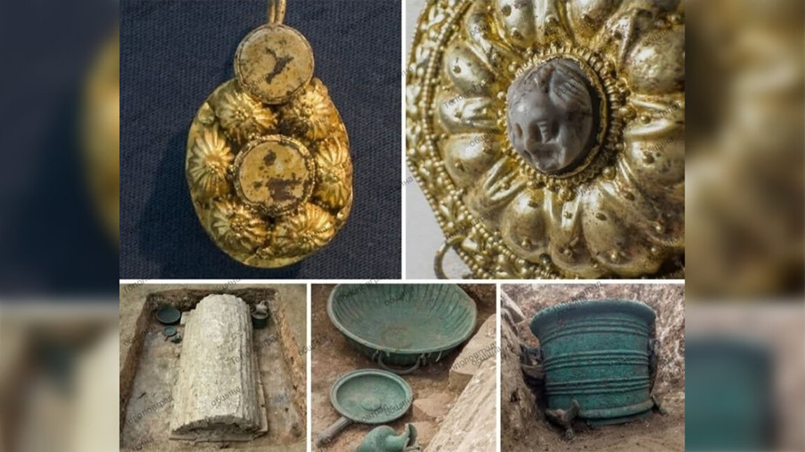 Grave of young woman dating to 2nd century discovered near village in Southeastern Bulgaria