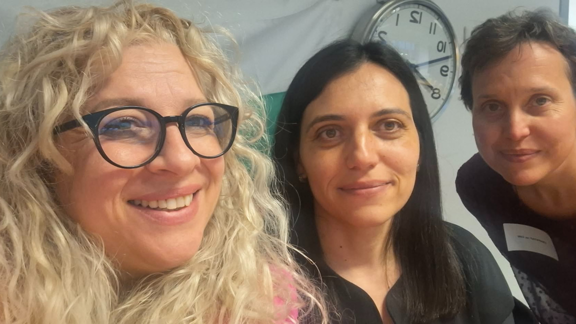 Част от екипа на избирателната секция в Залцбург, Австрия