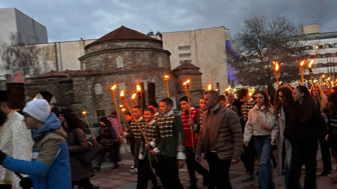 Факелно шествие в Дупница за 153 години от гибелта на Васил Левски