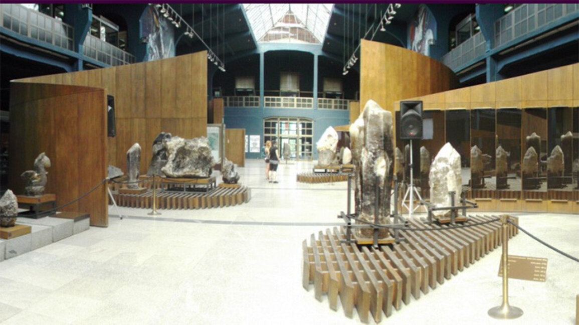 El Museo la Tierra y el Hombre expone minerales, piedras preciosas y fósiles del mundo entero