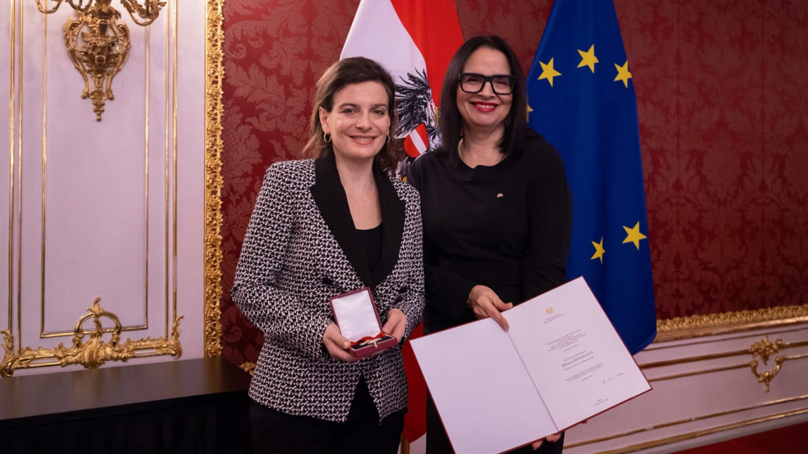 Албена Данаилова и Андреа Майер