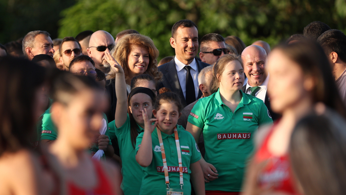 The President opens Down Syndrome World Championships