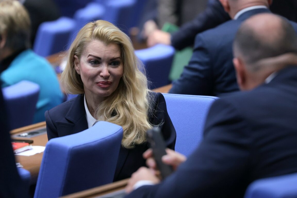 Стилиана Бобчева в пленарната зала