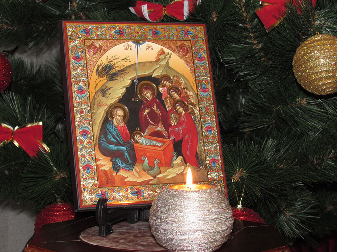 Рождество Христово е, християните празнуват