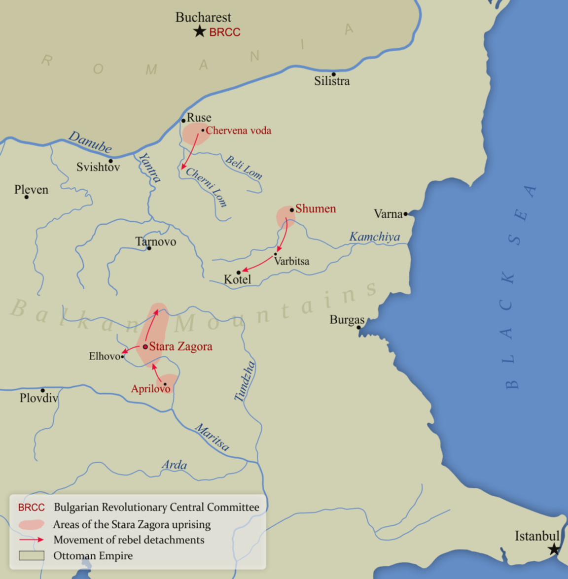 Навършват се 148 години от Старозагорското въстание