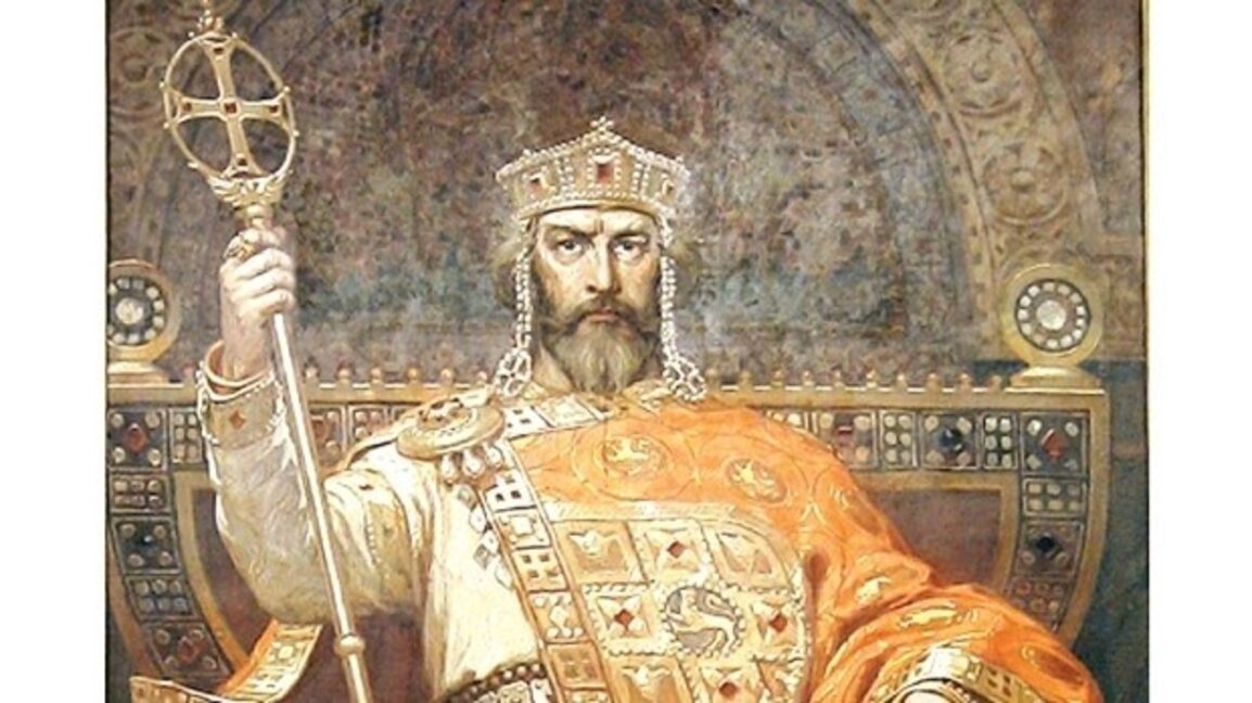 Симеон Велики, нарисуван от Димитър Гюдженов