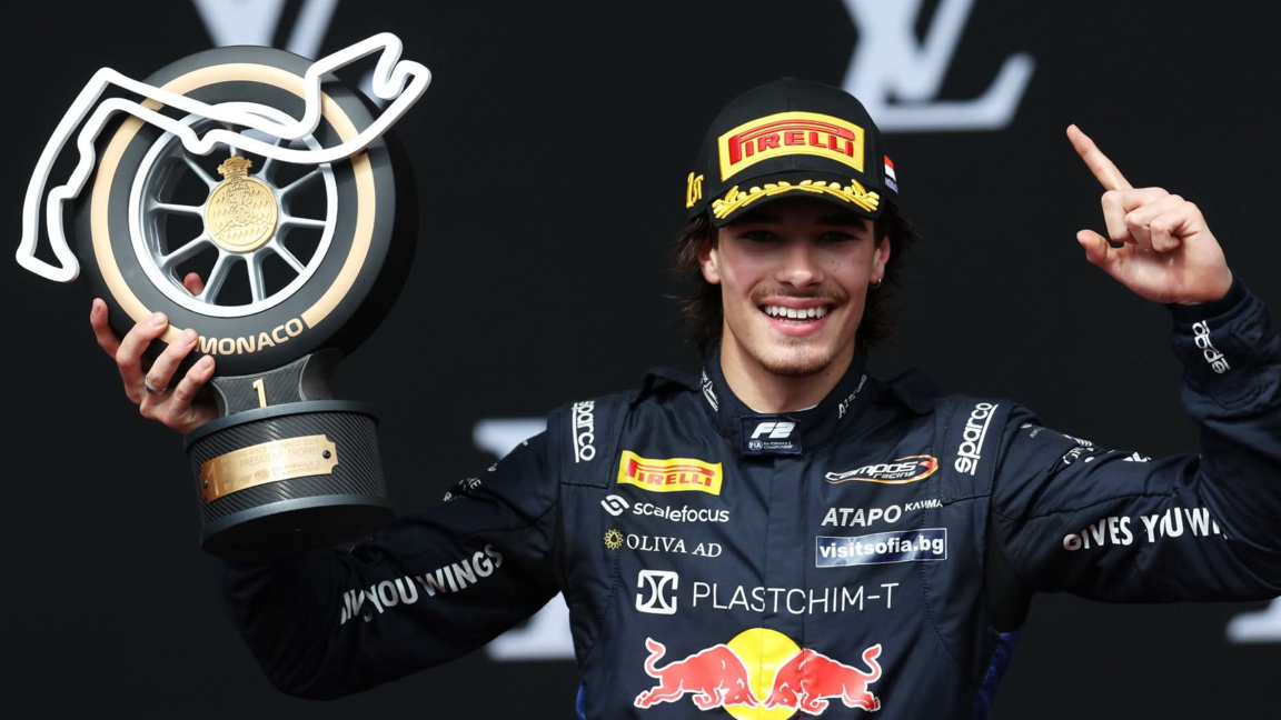 Bulgaria's Nikola Tsolov triumphs in Monaco Formula 2 Race