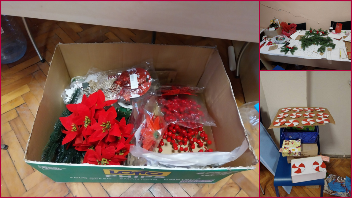 Синаговци се подготвя за Коледа