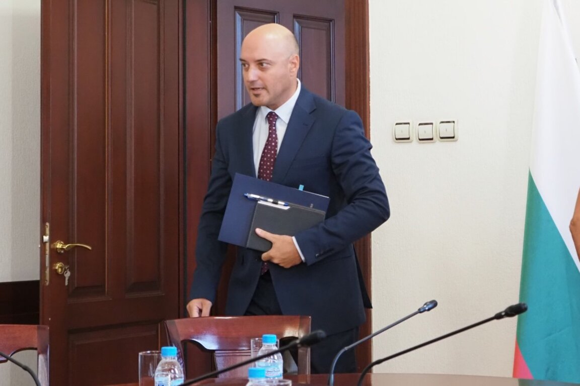 Министърът на правосъдието Атанас Славов.
