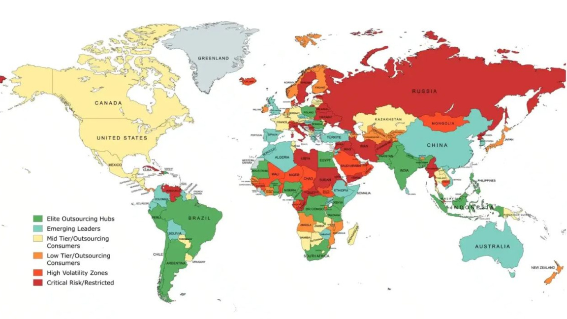 Bulgaria is among leading countries in world outsourcing competitiveness ranking