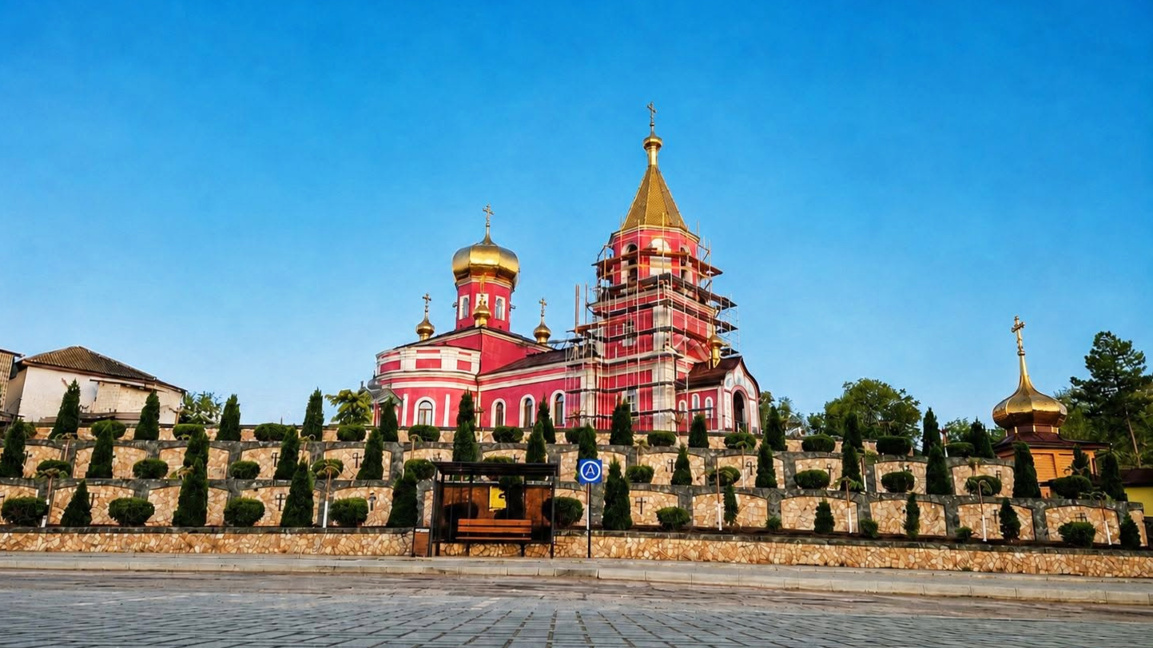 Храмът "Св. великомъченик Георги Победоносец" в Тараклия