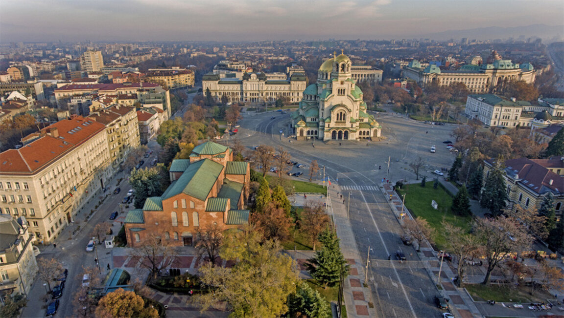 Площадь Св. Александра Невского в Софии