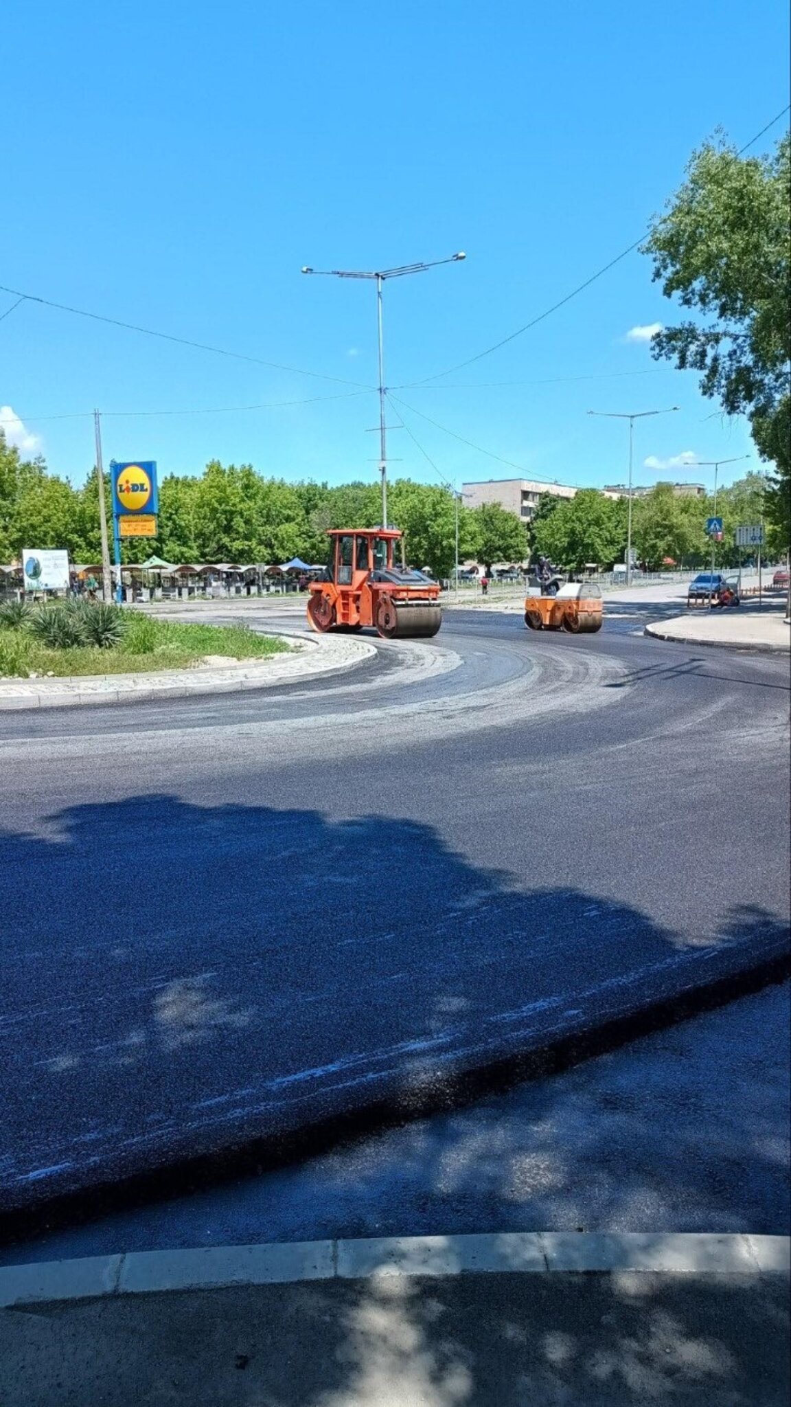 Асфалтиране затваря кръстовища по бул. „Панония“