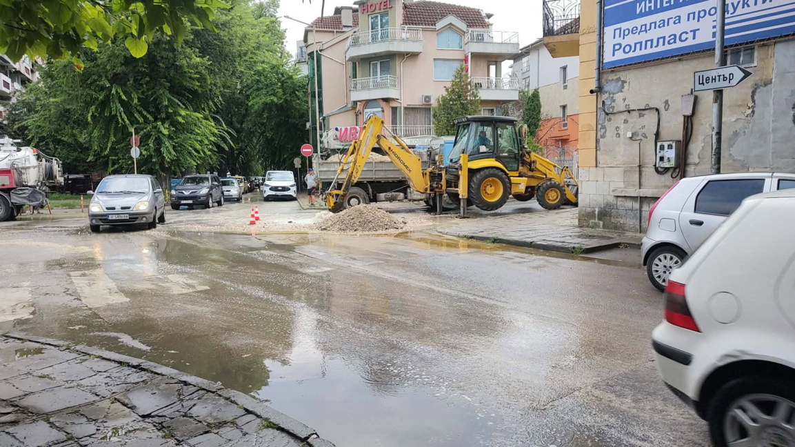 Част от Шумен без вода